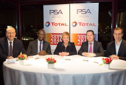 Groupe PSA e Total rinnovano la loro partnership storica