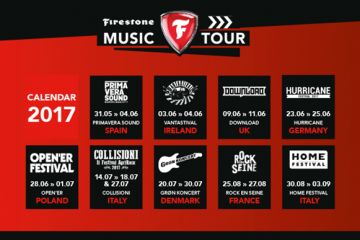 Firestone Music Tour in Italia al Collisioni e Home Festival