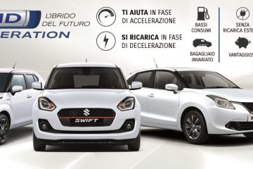 SWIFT 1.200 Hybrid di Suzuki pronta al lancio in Italia