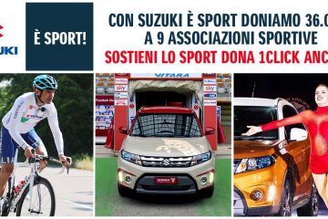 Modo nuovo e passione di sempre: Suzuki è con lo sport