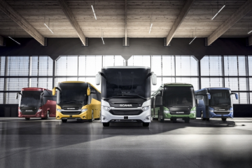 A Busworld il nuovo ibrido Scania Interlink LD