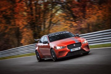 Giro Record Jaguar XE SV al Nürburgring