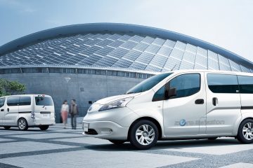 Veicoli elettrici centrali mobili by Nissan e TEPCO