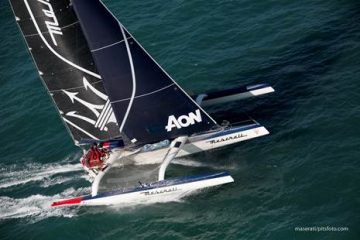 Trimarano Maserati Multi 70 a caccia di record