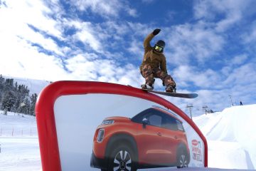 Snow park di Obereggen con Citroen Unconventional Team