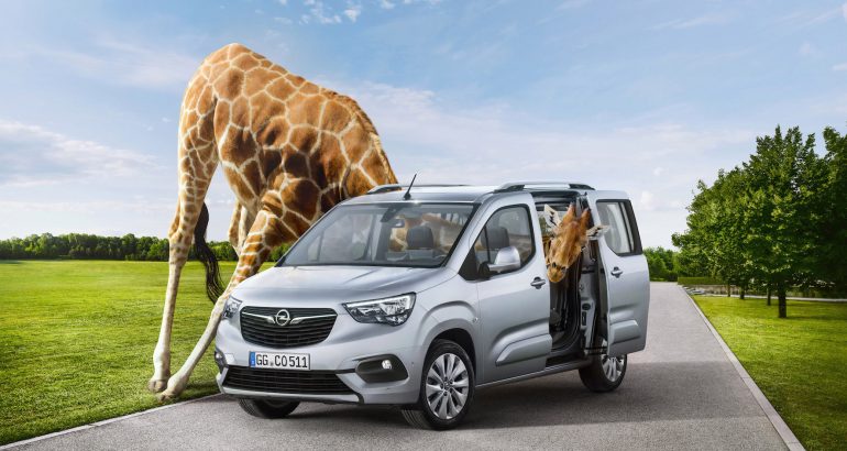 Opel lancia Combo Life per il lavoro e la famiglia