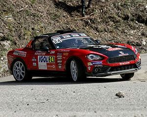 Poker di Abarth 124 rally al Tour de Corse