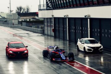 Civic Type R scelta dai piloti Toro Rosso Honda F1