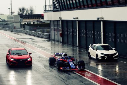 Civic Type R scelta dai piloti Toro Rosso Honda F1